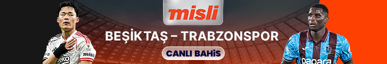 Beşiktaş, Trabzonsporu konuk ediyor Dev maçın heyecanı Mislide