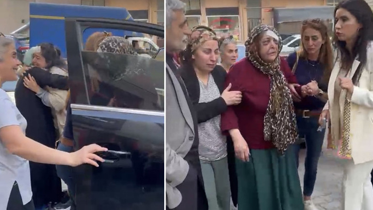 Kızını silahla vuran damadını öldürmüştü Mahalleli böyle karşıladı... Ben çocuklarımı korudum