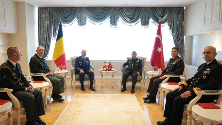Genelkurmay Başkanı Bayraktaroğlu, Belçikalı mevkidaşı ile görüştü