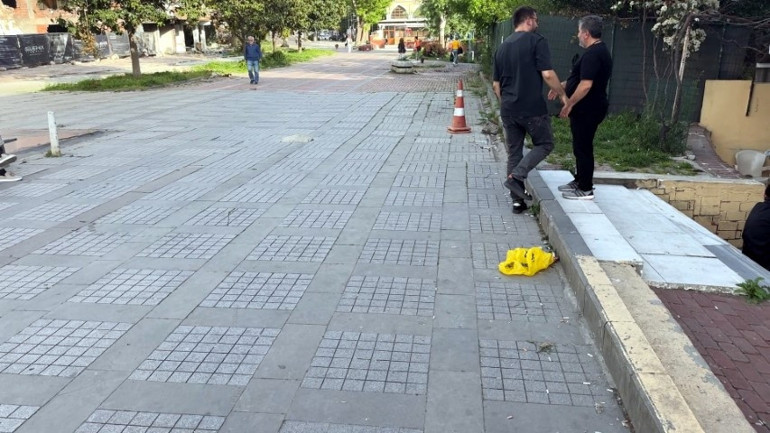 Skuterdan düşen belediye personeli hayatını kaybetti