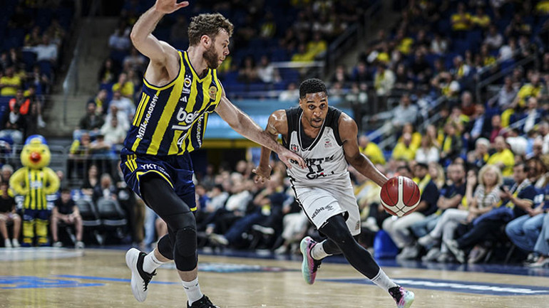 Fenerbahçe Beko 72-85 Beşiktaş GAİN maç sonucu özet (Basketbol Süper Ligi 29. hafta erteleme maçı)