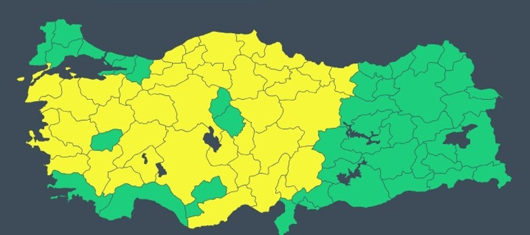 Gök gürültülü sağanak ve fırtına geliyor: Meteoroloji saat verdi Hava sıcaklığı düşüyor, yağışlar kuvvetleniyor: 5 gün boyunca etkili olacak
