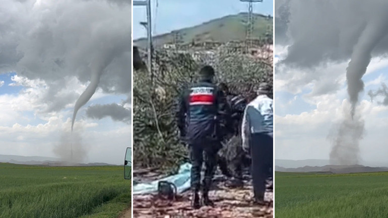 İzmir, Çorum ve Çankırıda dev hortum oluştu