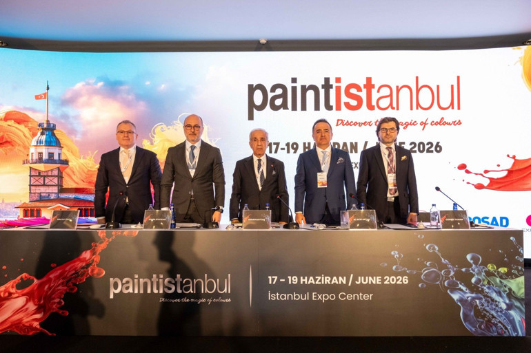 Boya ve kaplama sektörü dünyanın 3’üncü, Avrupa’nın 2’nci büyük fuarı Paintistanbulda bir araya geliyor