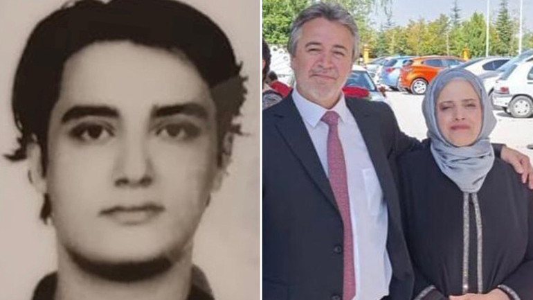 Oğulları tarafından katledilen çifte acı veda