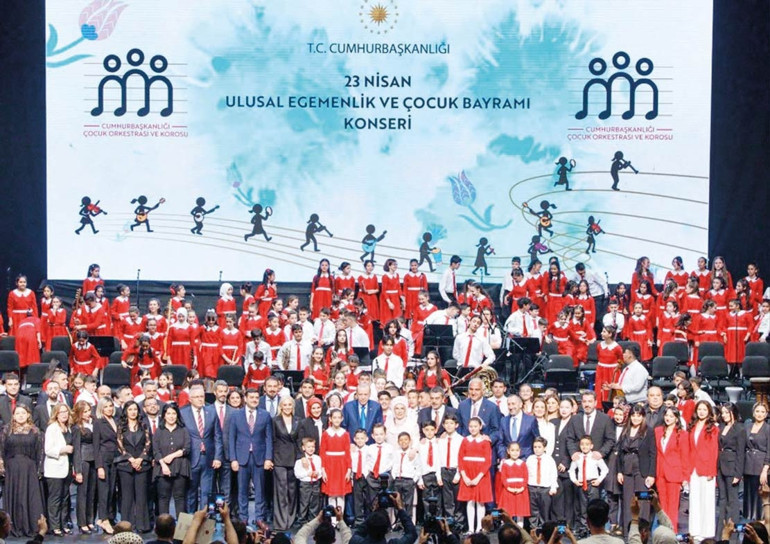260 kişilik çocuk orkestra ve korosu 19 Mayıs’ta sahneye çıkıyor