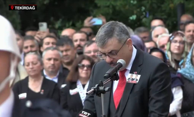 Tekirdağ şehitleri son yolculuğuna uğurlanıyor