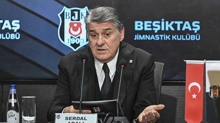Beşiktaş Başkanı Serdal Adalıdan yeni teknik direktör açıklaması