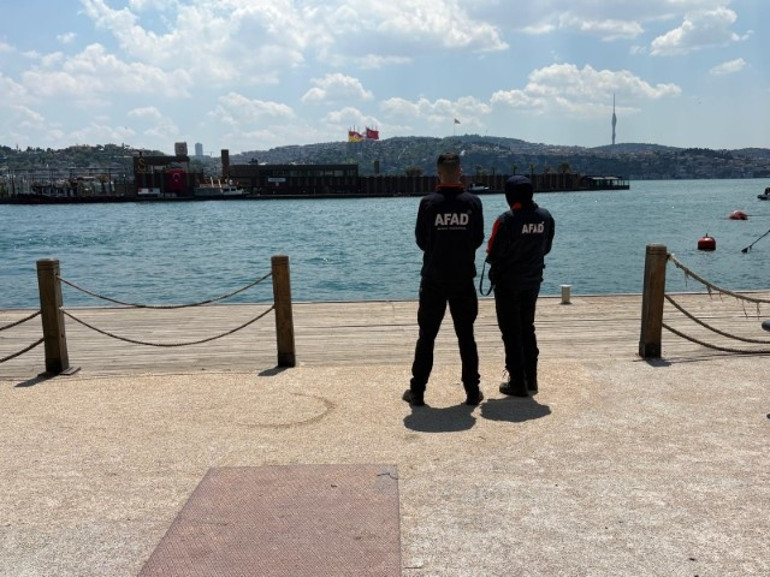 İstanbul Boğazına oksijen tüpüyle dalan vatandaş denizde kayboldu