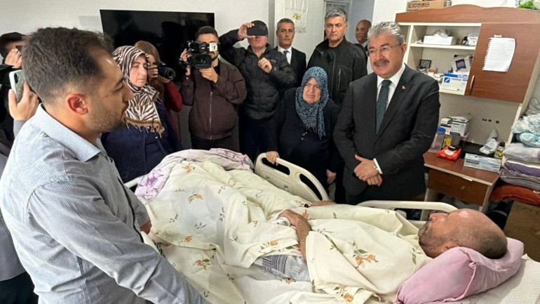 Saldırıya uğradı, yatağa mahkum kaldı