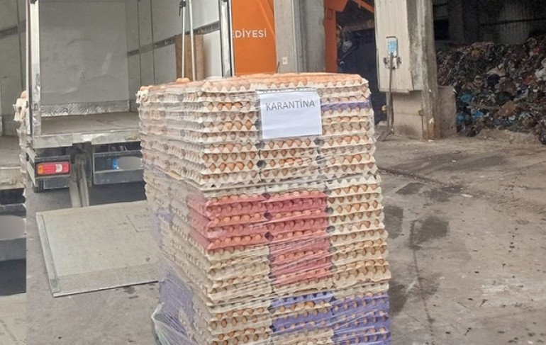 Yumurta satın alırken bu hileye dikkat On binlercesi ele geçirildi