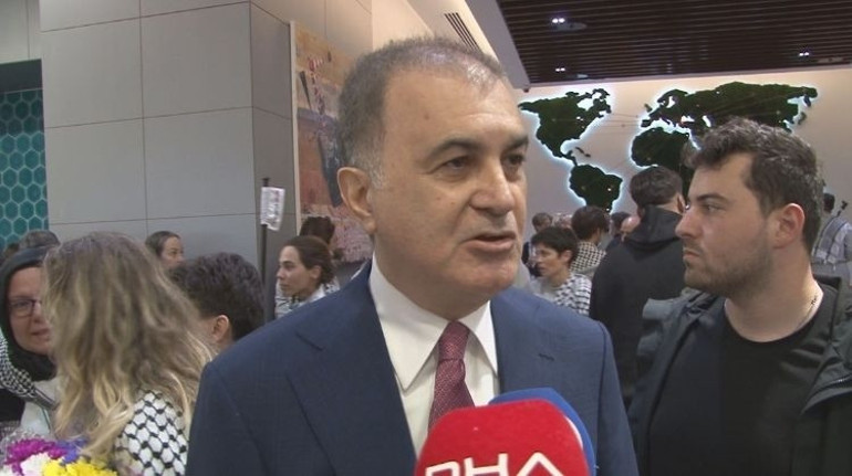 Ömer Çelik: Kardeşlerimiz, Gazzedeki soykırıma karşı durmak adına bu yolculuğu gerçekleştirdiler