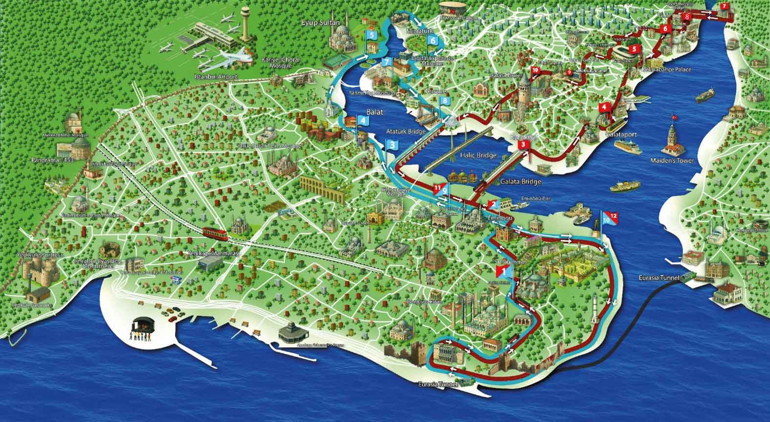 Hop on hop off… Turistik İstanbul rotası