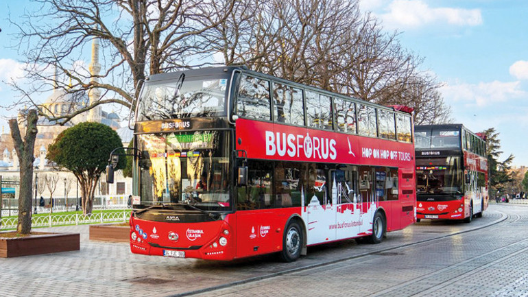 Hop on hop off… Turistik İstanbul rotası