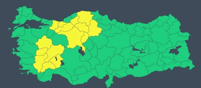 Meteoroloji saat verdi: Kuvvetli sağanak geliyor İstanbul ve Ankara dahil birçok ilde alarm: Yağış, sel, yıldırım ve rüzgar...