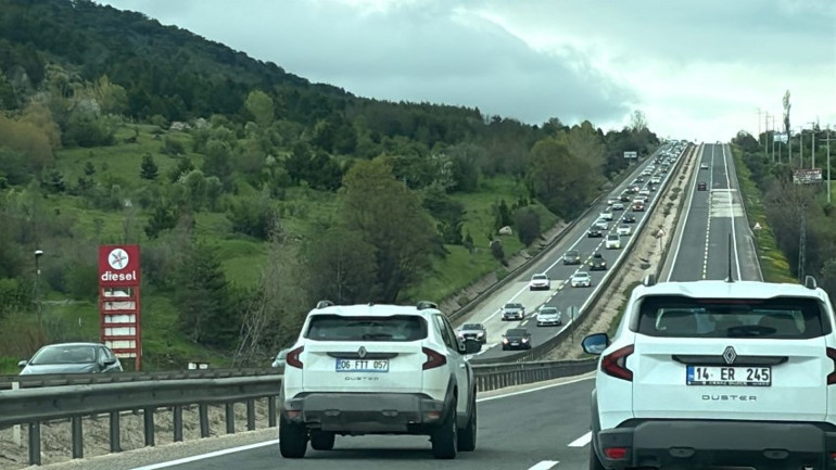 Trafik durma noktasına geldi