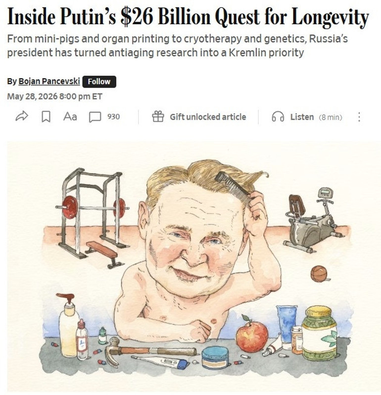  Başına kızını geçirdi... 26 milyar dolarlık gizli Rus projesi