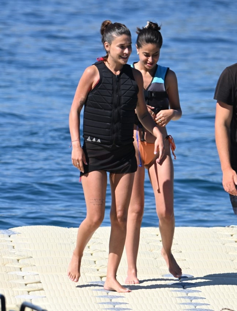 Devrim Özkandan jet ski şov