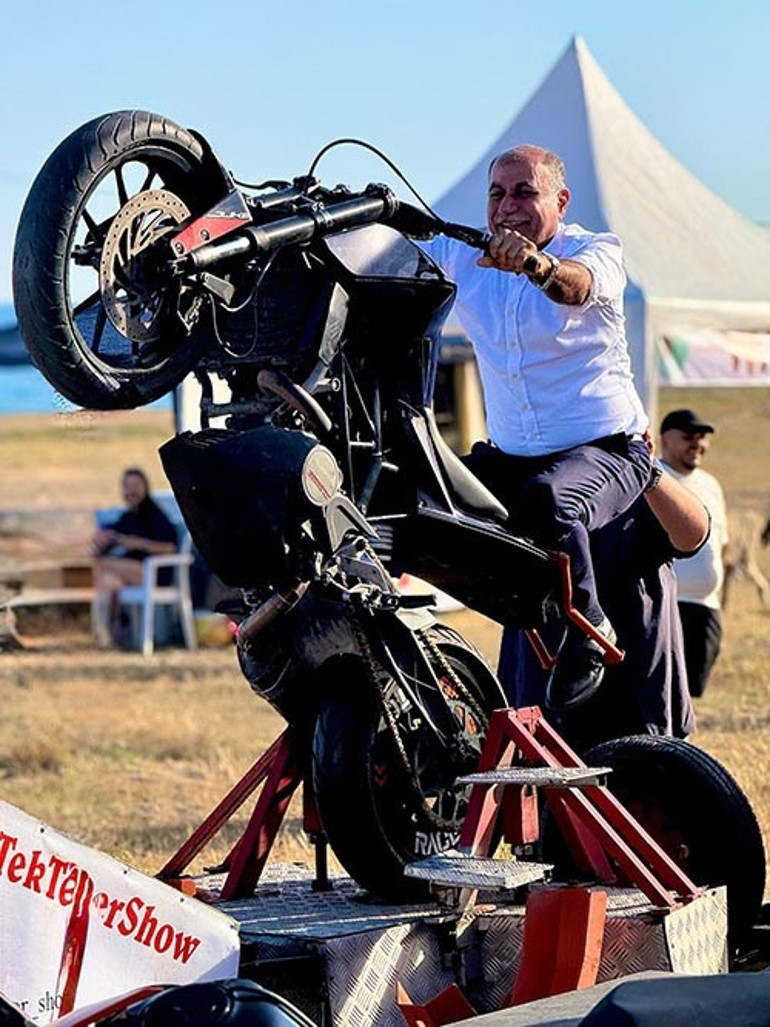 Motosiklet tutkunları Yumurtalıkta buluşuyor