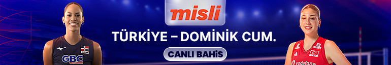 Türkiye, Dominik Cumhuriyeti karşısında Maçı heyecanı canlı yayın ile Mislide