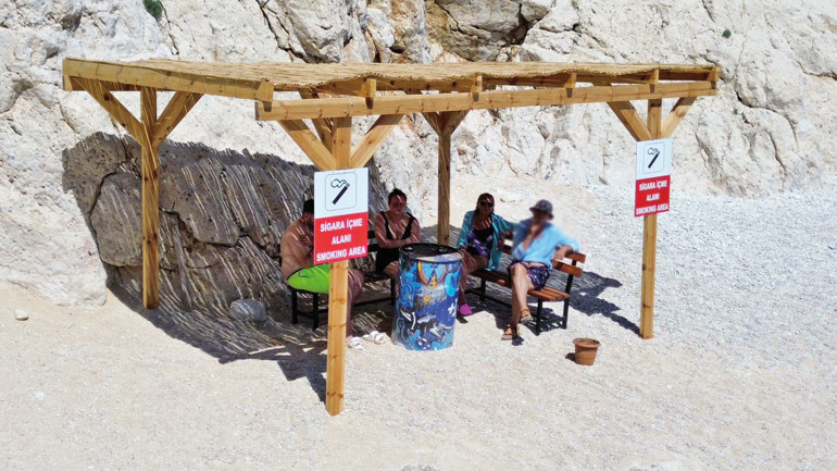 Plajlarda ‘dumansız’ dönem başladı