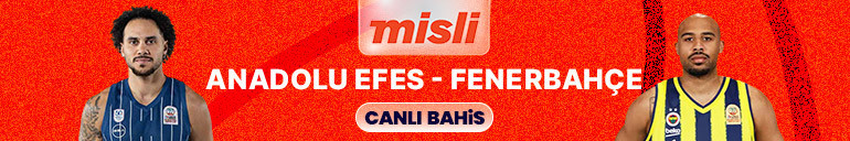 Anadolu Efes, Fenerbahçe’yi ağırlıyor Maçın heyecanı canlı sohbet ile Misli’de