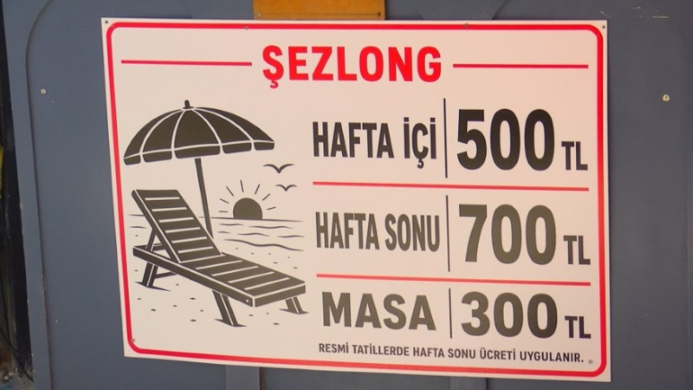 İstanbuldaki plajların bu sezondaki giriş ücretleri belli oldu: Fiyatı 2 bin lira olan da var