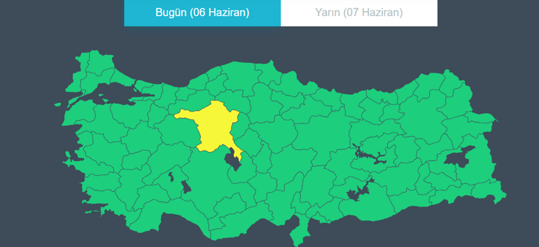 Gök gürültülü sağanak yağış geliyor