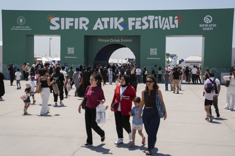 Sıfır Atık Festivali üçüncü gününde devam ediyor