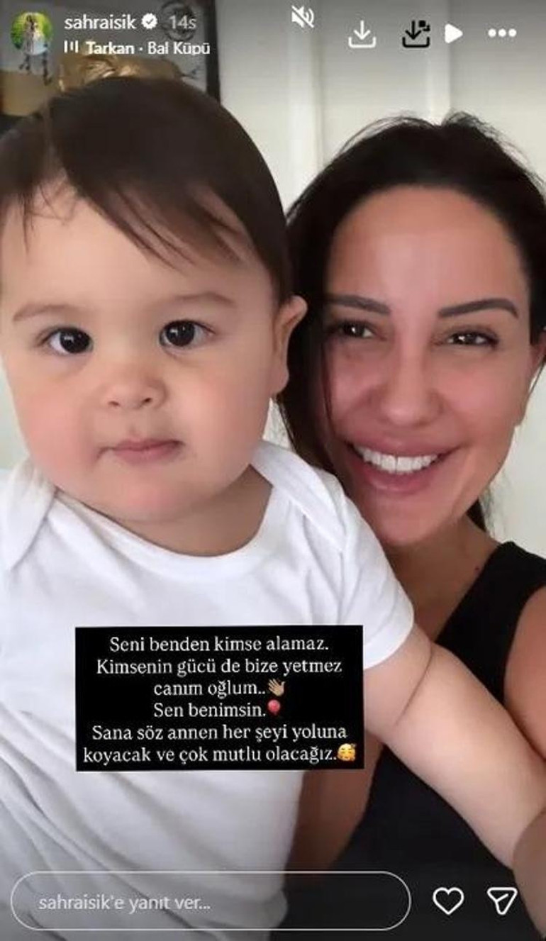 Sahra Işıktan boşanma sonrası dikkat çeken paylaşım Zihnimi temizlemeye devam