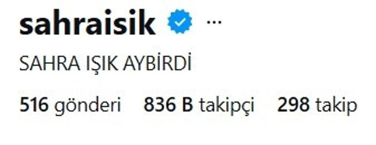 Sahra Işıktan boşanma sonrası dikkat çeken paylaşım Zihnimi temizlemeye devam