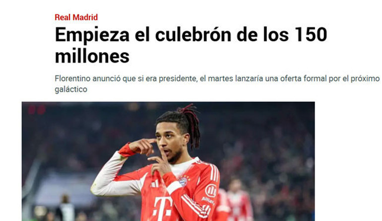 Real Madridden Olise için tarihi bonservis Perez alıyor