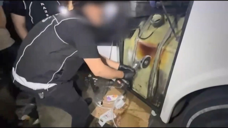  1 ton 285 kilo uyuşturucu ele geçirildi