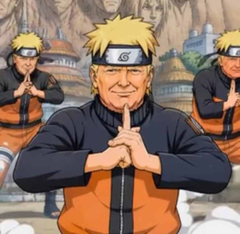 Trumpın Naruto paylaşımı Japonyayı karıştırdı: Tepkiler çığ gibi büyüdü