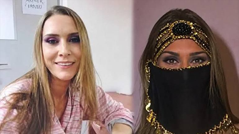 Mezdeke dansçısı Aynur Kanbur cinayeti Katil zanlısı keşif için olay yerinde