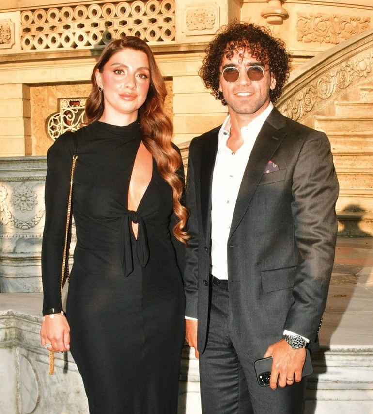 Ünlü futbolcu Burak Öksüz ve Cansu Karadoğan evlendi