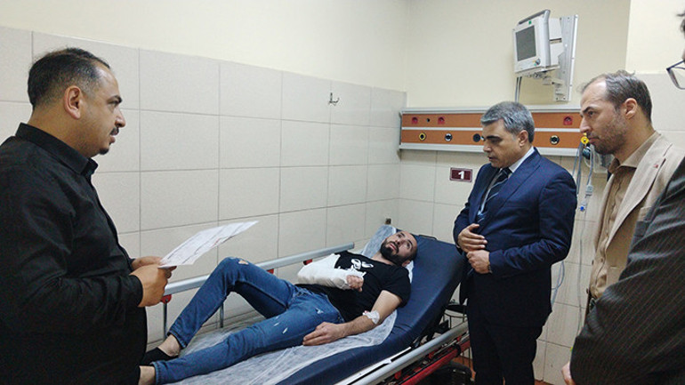 Kırşehirde işçi servisleri çarpıştı: 42 kişi yaralandı
