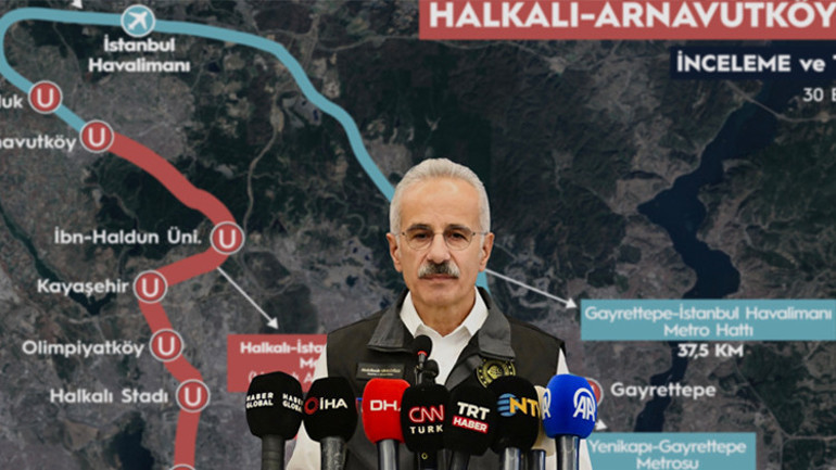 İstanbula yeni metro hattı 19 Haziranda açılıyor Halkalı-İstanbul Havalimanı arası 30 dakikaya düşecek
