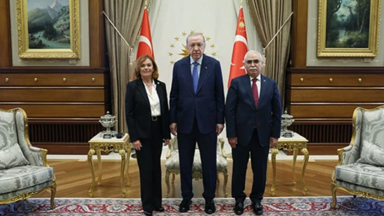 Cumhurbaşkanı Erdoğan, Fener Rum Patriği ile görüştü
