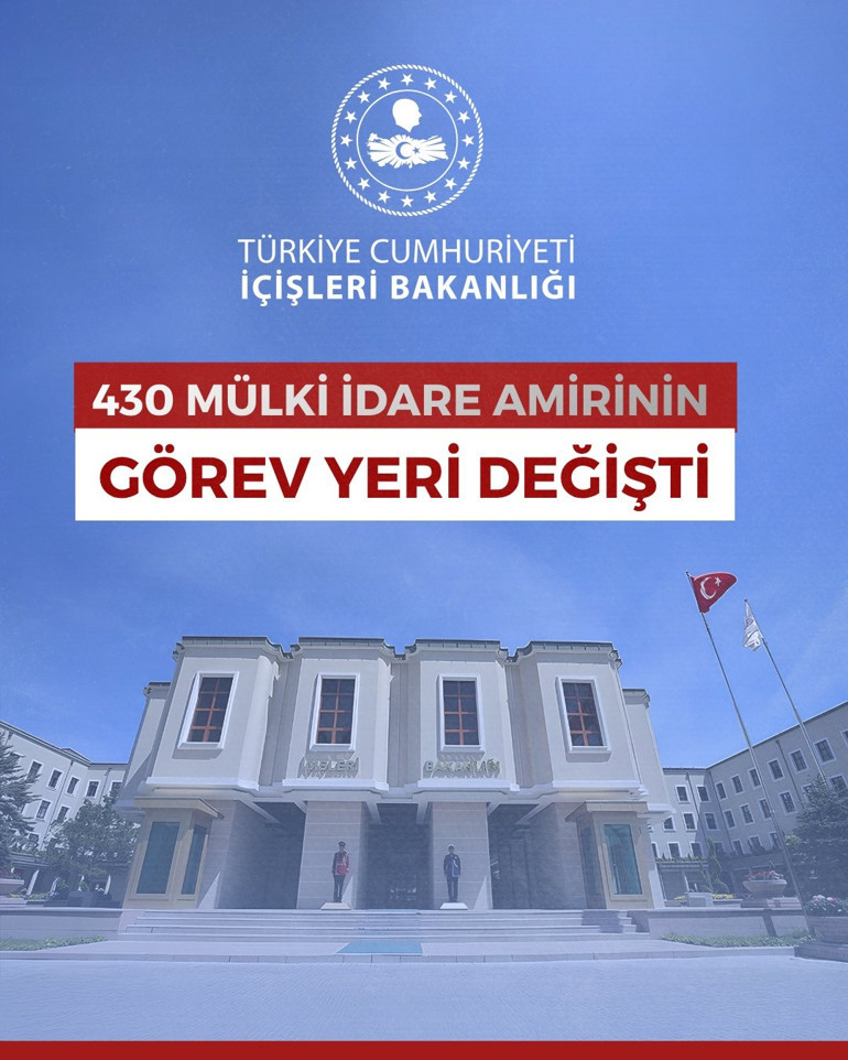 Bakan Çiftçi duyurdu… Mülki İdare Amirleri Atama Kararnamesi Resmi Gazete’de