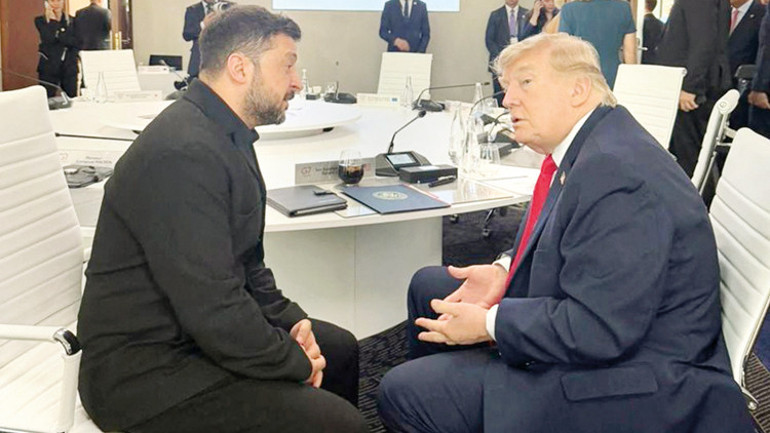 G-7 Trump’ı ikna zirvesi oldu Avrupa’nın derdi Ukrayna