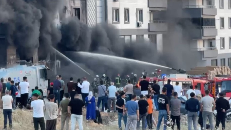 Olayın başladığı anlar kamerada