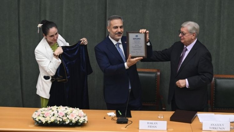 Dışişleri Bakanı Hakan Fidandan Rusyada kritik temaslar... Rusya Devlet Başkanı Putin ile görüştü