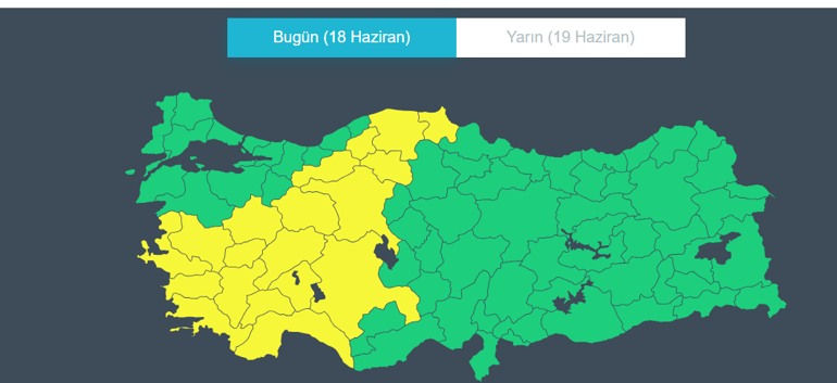 Kuvvetli yağış ve fırtına geliyor