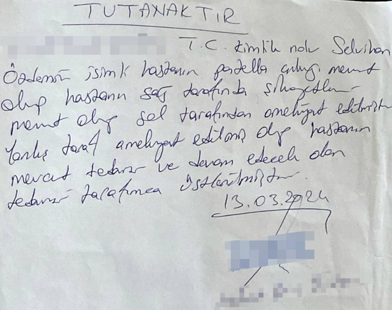 Sakatlananı değil sağlam olanı ameliyat etti | Örtüyü kaldırıp bakınca şok oldum
