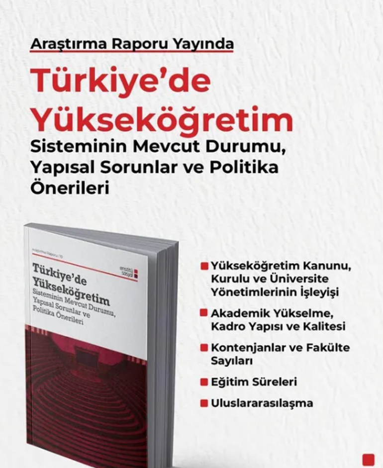 YÖK dönüşmeli, lisansta “3 yıl” kapısı, profesörlükte “süre değil katkı” ihtiyacı