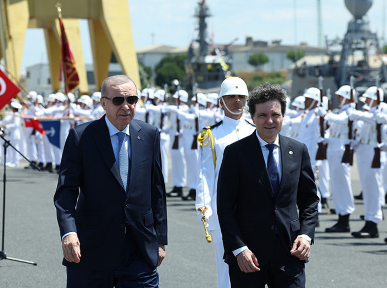 Türkiye tarihinde bir ilk Cumhurbaşkanı Erdoğan: Gemilerimizi en az yüzde 80 yerlilikle üretiyoruz