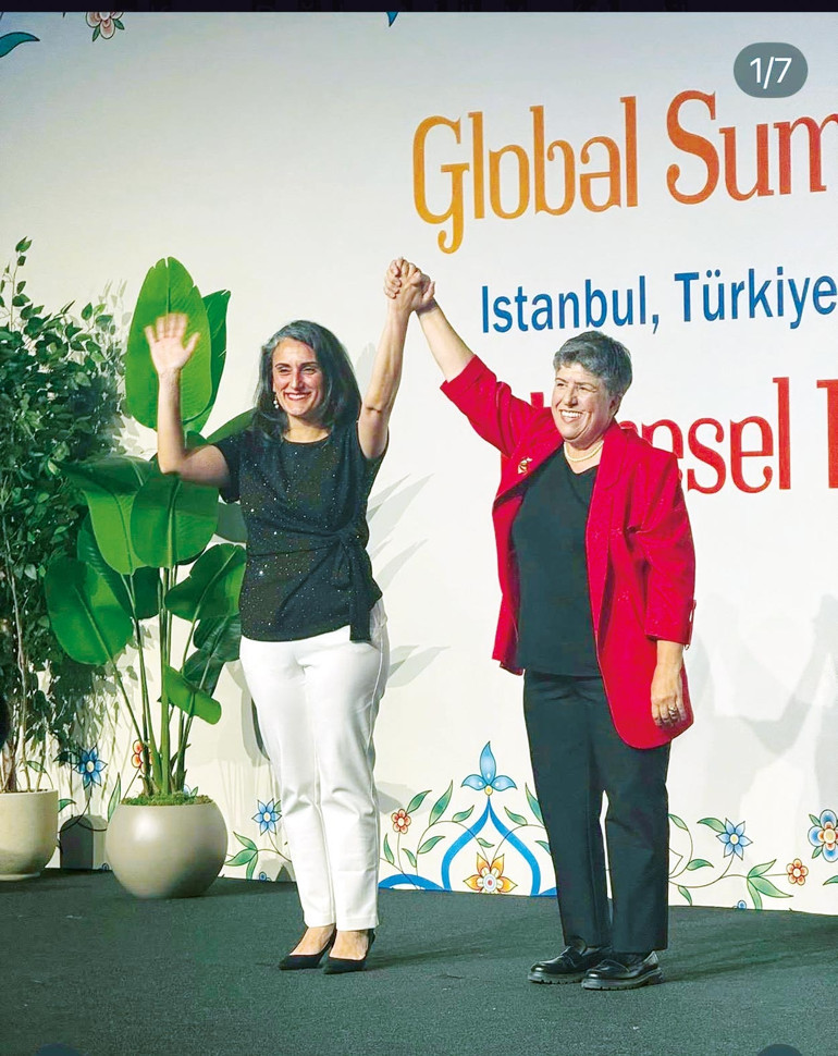 ‘Mücadelenin olduğu her yerde ben varım’