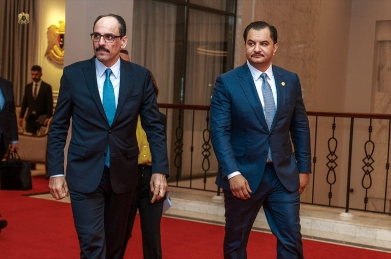 Hafter ile Libyada bir araya geldi