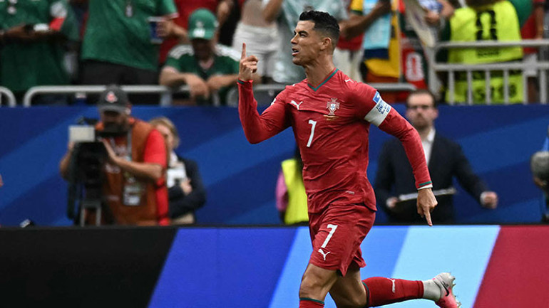 Messiden sonra Ronaldo da tarihe geçti Dünya Kupasında kırılması zor rekor
